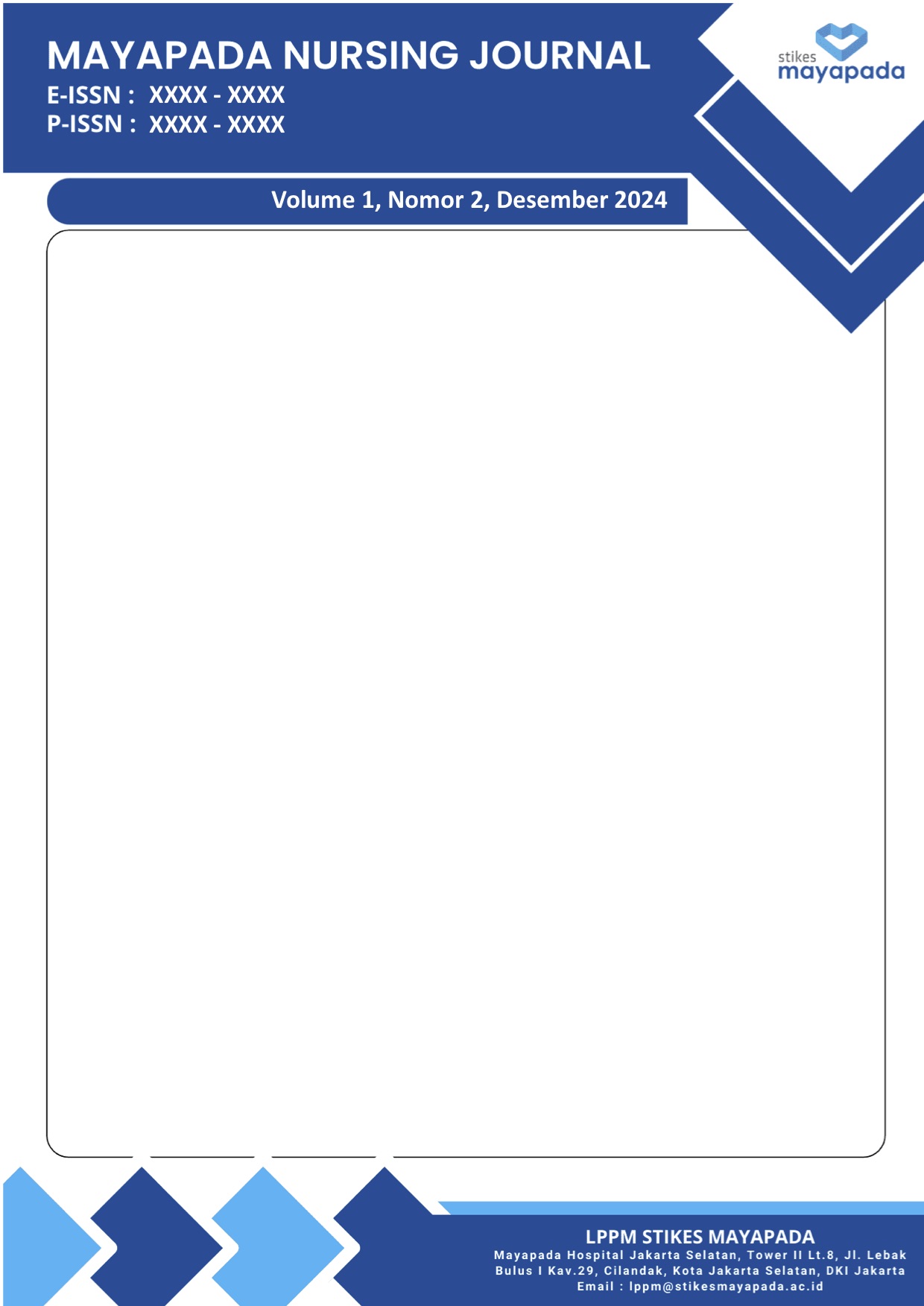 Vol. 1 No. 2 (2024): Volume 1 No. 2 Desember 2024 | Nursing Journal ...
